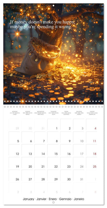 The Calendar of the Money Magic (CALVENDO Monthly Calendar 2026)