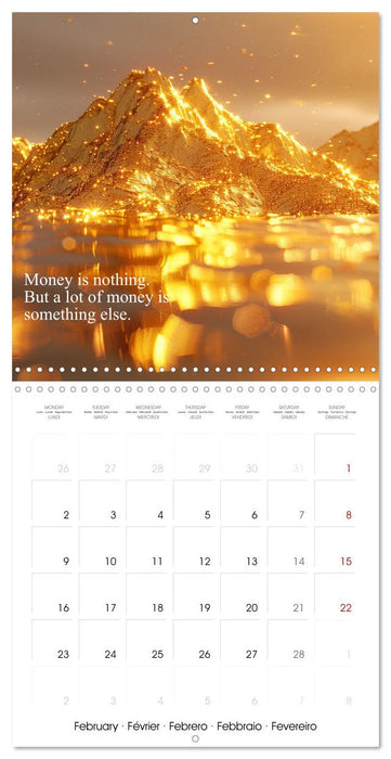The Calendar of the Money Magic (CALVENDO Monthly Calendar 2026)