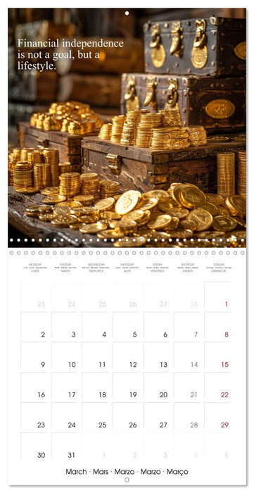 The Calendar of the Money Magic (CALVENDO Monthly Calendar 2026)