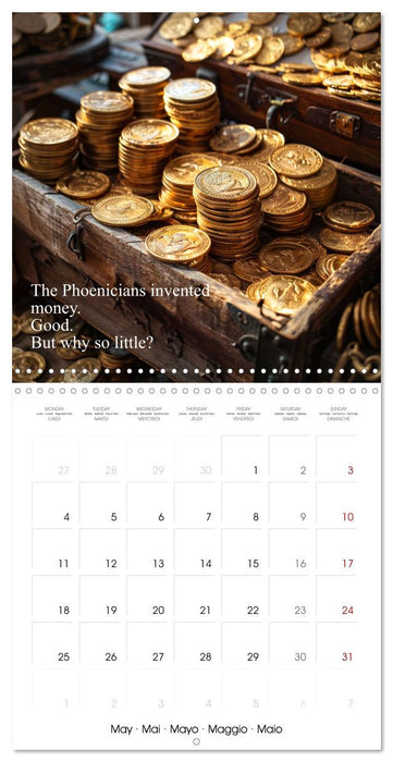 The Calendar of the Money Magic (CALVENDO Monthly Calendar 2026)
