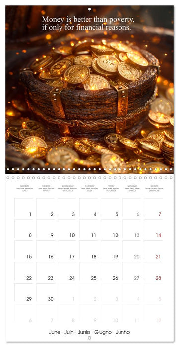 The Calendar of the Money Magic (CALVENDO Monthly Calendar 2026)