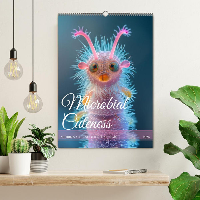 Microbial Cuteness (CALVENDO Monthly Calendar 2026)