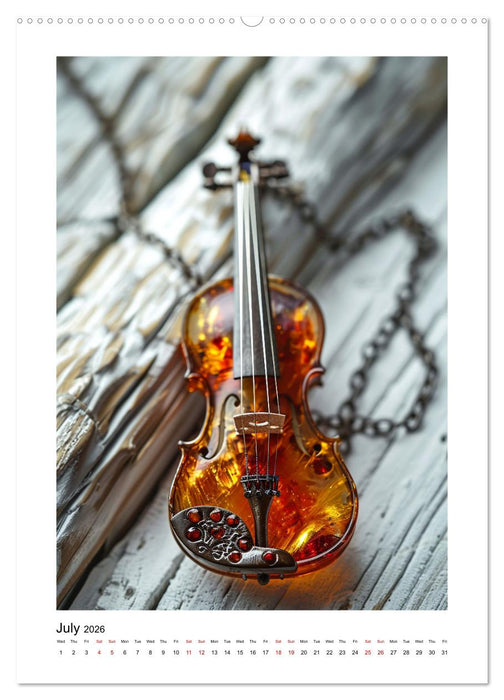 Violin Enjoyment (CALVENDO Premium-Calendar 2026)