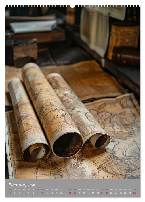 In Love with the Past (CALVENDO Premium-Calendar 2026)