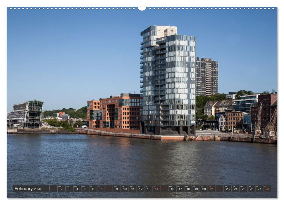 Hamburg.Discover northern Germany’s cosmopolitan city (CALVENDO Monthly Calendar 2026)