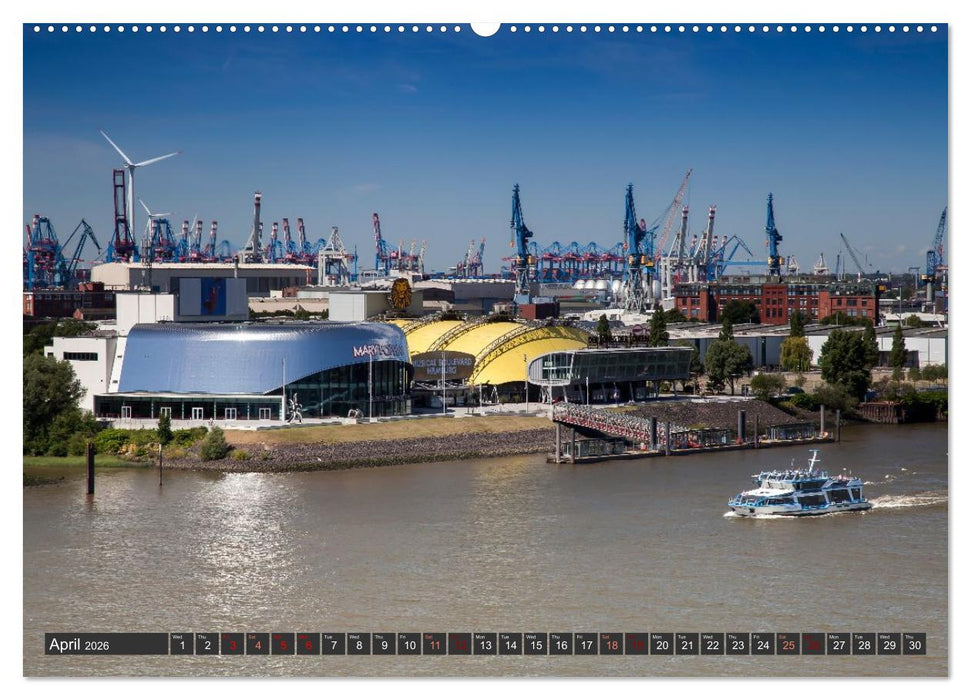 Hamburg.Discover northern Germany’s cosmopolitan city (CALVENDO Monthly Calendar 2026)