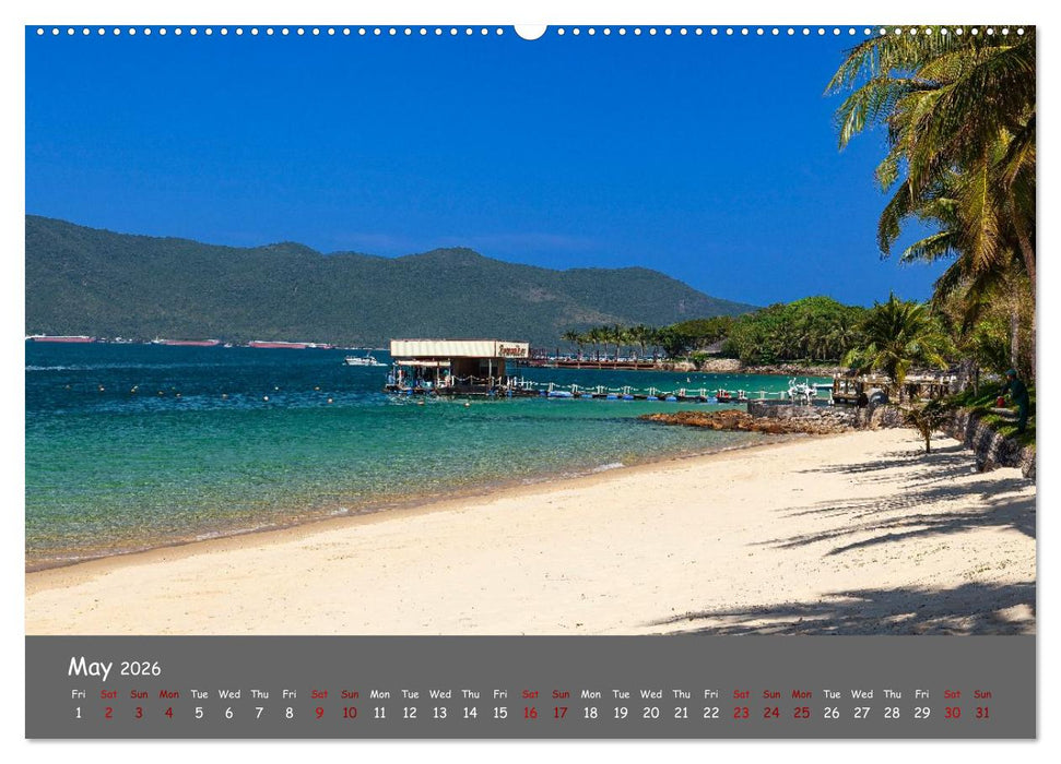 Vietnam`s most beautiful beaches (CALVENDO Premium-Calendar 2026)