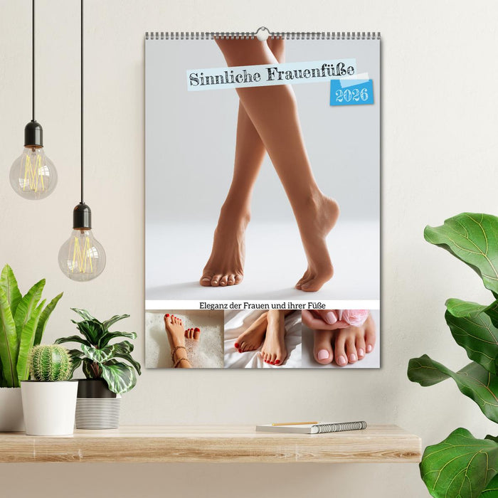 Sinnliche Frauenfüße - Eleganz der Frauen und ihrer Füße (CALVENDO Wandkalender 2026)