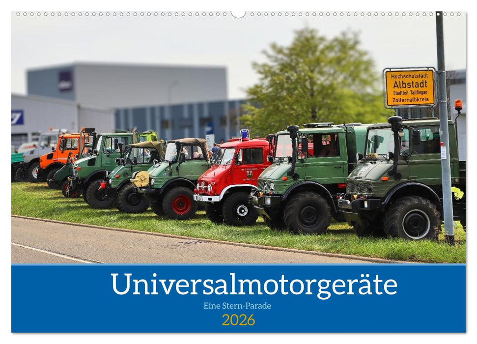 Universalmotorgeräte Eine Stern-Parade (CALVENDO Wandkalender 2026)