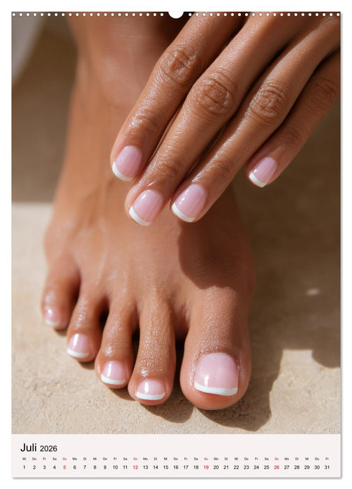 Sinnliche Frauenfüße - Eleganz der Frauen und ihrer Füße (CALVENDO Premium Wandkalender 2026)