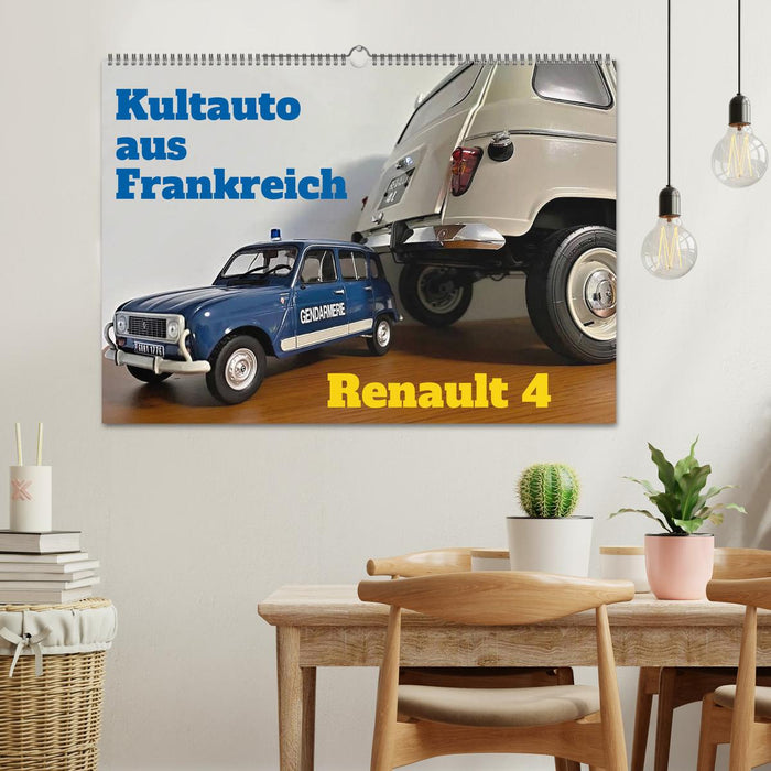 Kultauto aus Frankreich - Renault 4 (CALVENDO Wandkalender 2026)