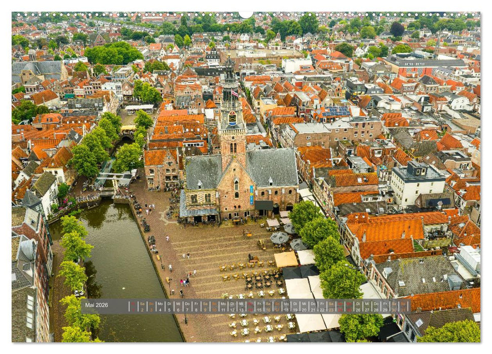 Nordholland von oben (CALVENDO Wandkalender 2026)