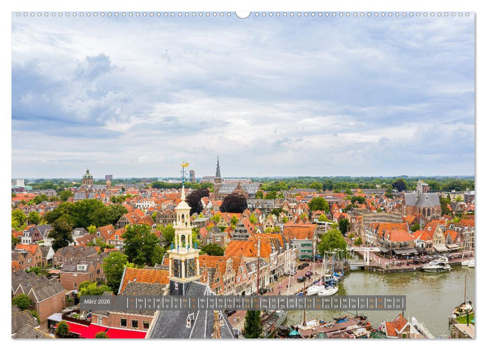 Nordholland von oben (CALVENDO Premium Wandkalender 2026)