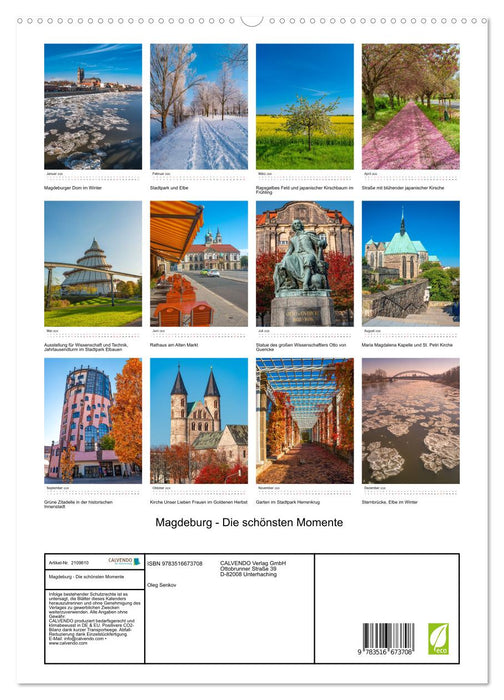 Magdeburg - Die schönsten Momente (CALVENDO Premium Wandkalender 2026)