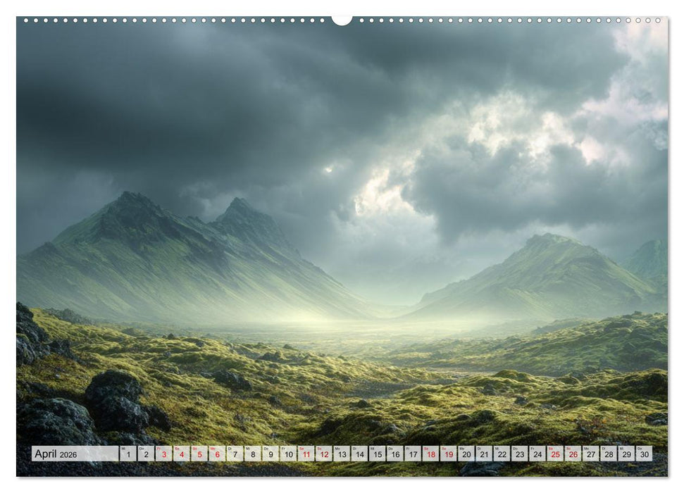 Die Sprache der Gipfel (CALVENDO Wandkalender 2026)