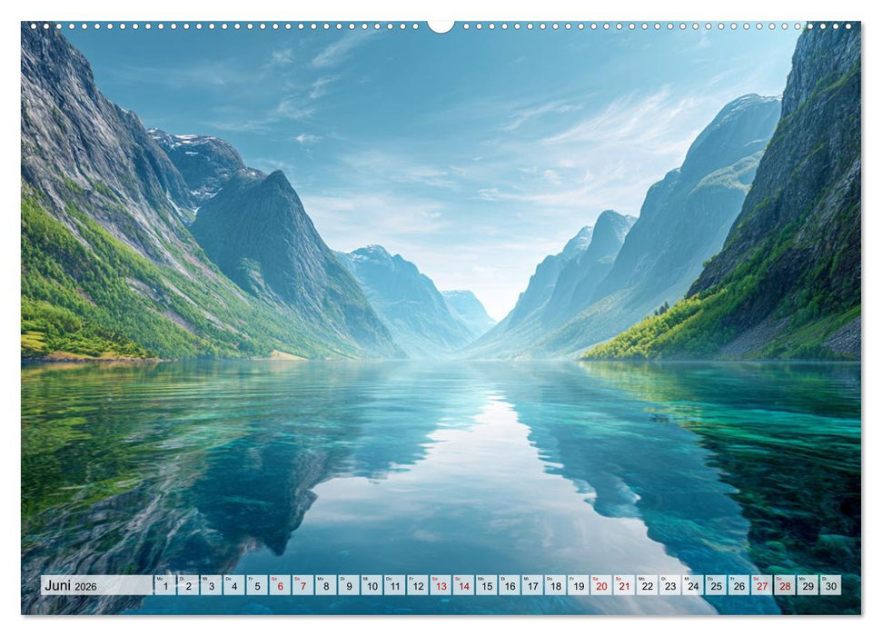 Die Sprache der Gipfel (CALVENDO Wandkalender 2026)