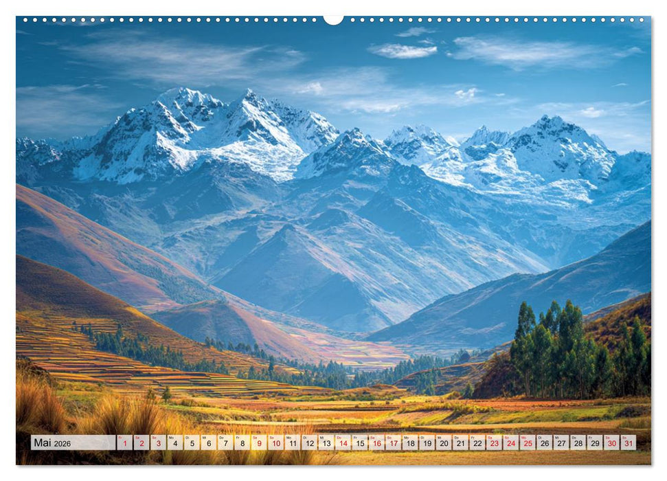 Die Sprache der Gipfel (CALVENDO Premium Wandkalender 2026)