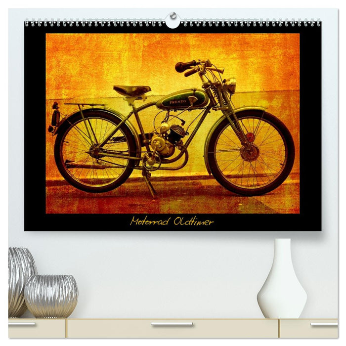 Motorrad Oldtimer (CALVENDO Premium Wandkalender 2026)