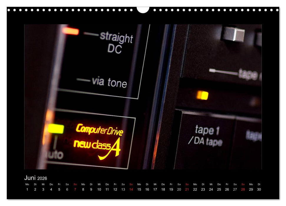 Hifi Visionen (CALVENDO Wandkalender 2026)