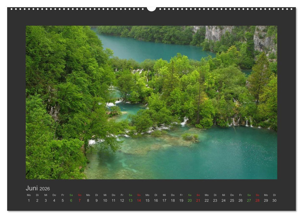 FALLENDE WASSER (CALVENDO Wandkalender 2026)