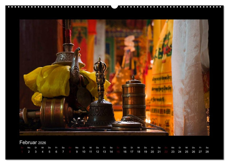 Tibet (CALVENDO Premium Wandkalender 2026)