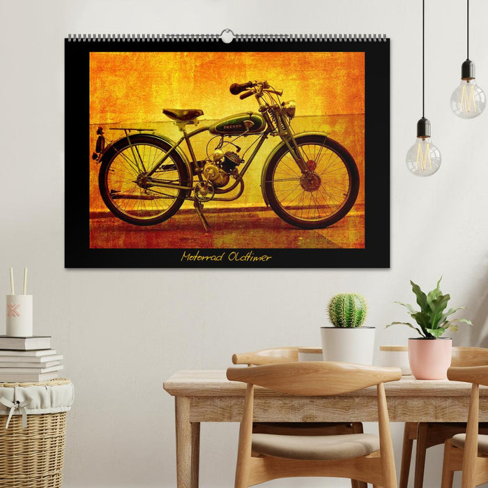 Motorrad Oldtimer (CALVENDO Wandkalender 2026)