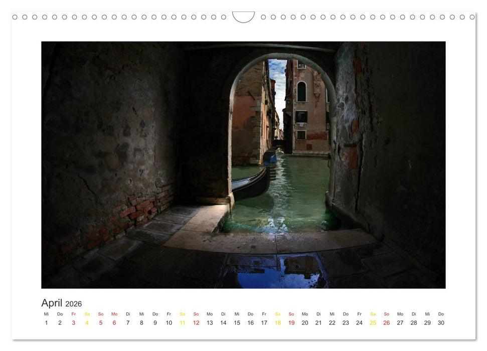 Venedig (CALVENDO Wandkalender 2026)