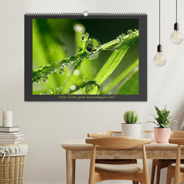 Meine kleine grüne Wassertropfen Welt (CALVENDO Wandkalender 2026)