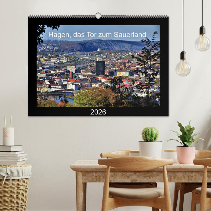 Hagen, das Tor zum Sauerland (CALVENDO Wandkalender 2026)