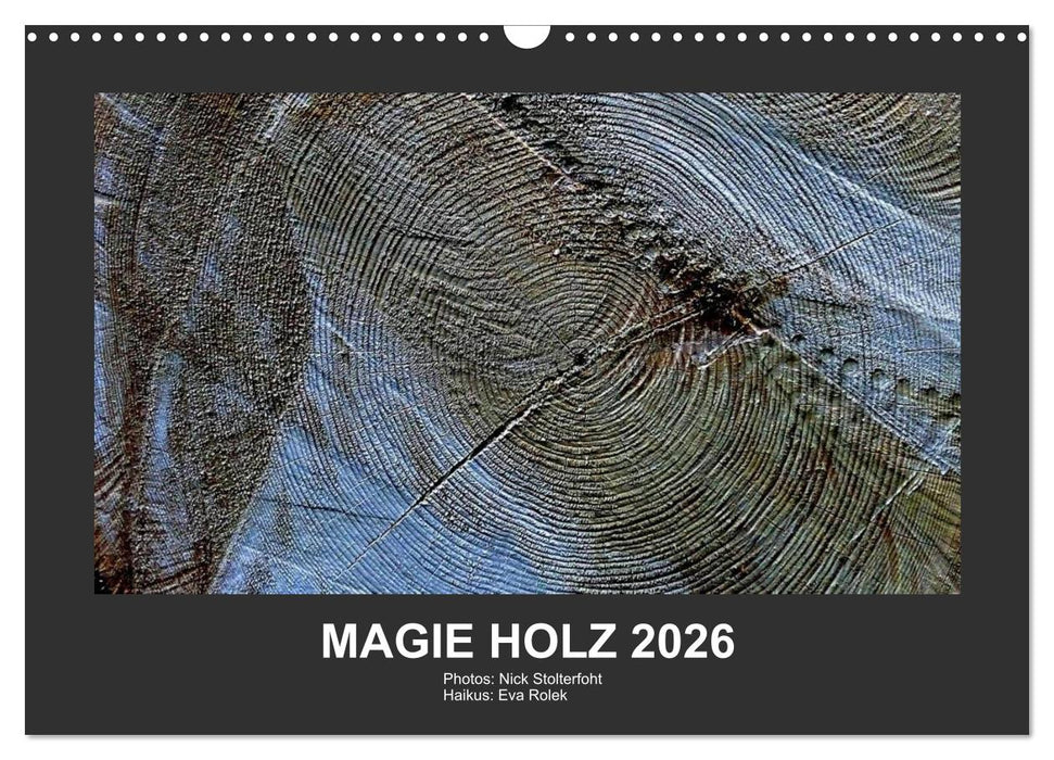 MAGIE HOLZ 2026 (CALVENDO Wandkalender 2026)