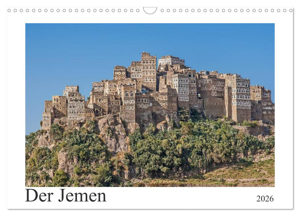 Der Jemen (CALVENDO Wandkalender 2026)