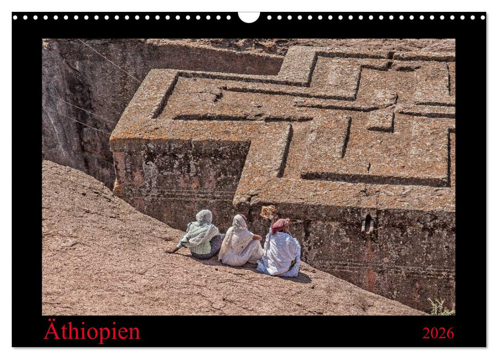 Äthiopien (CALVENDO Wandkalender 2026)