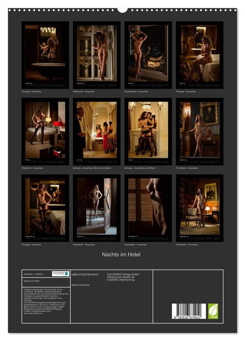 Nachts im Hotel (CALVENDO Premium Wandkalender 2026)