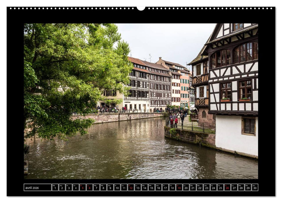 Strasbourg La Petite France (CALVENDO Calendrier supérieur 2026)
