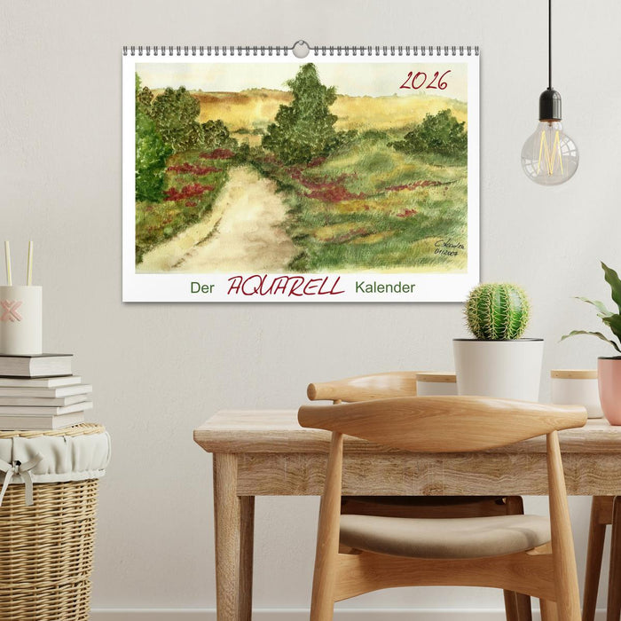 Der AQUARELL-Kalender (CALVENDO Wandkalender 2026)