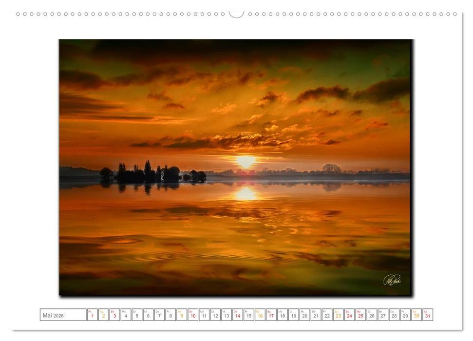 Zwischenzeiten - Zeiten zwischen Tag und Nacht (CALVENDO Premium Wandkalender 2026)