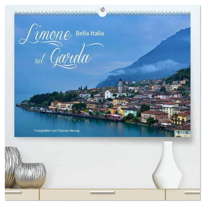 Limone sul Garda - Bella Italia (CALVENDO Premium Wandkalender 2026)