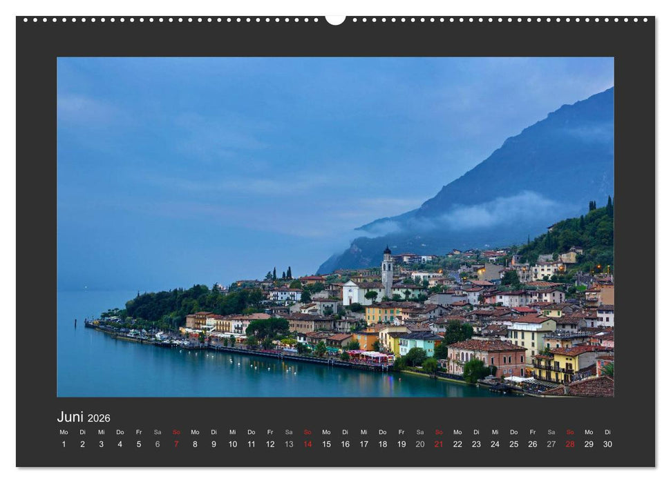 Limone sul Garda - Bella Italia (CALVENDO Premium Wandkalender 2026)