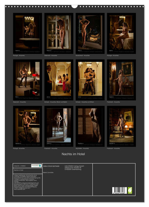 Nachts im Hotel (CALVENDO Wandkalender 2026)