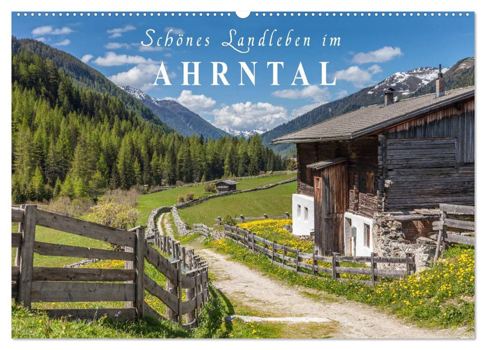 Schönes Landleben im Ahrntal (CALVENDO Wandkalender 2026)