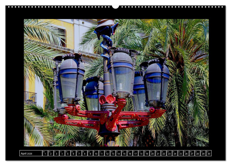 Straßenlaternen in Europa (CALVENDO Premium Wandkalender 2026)