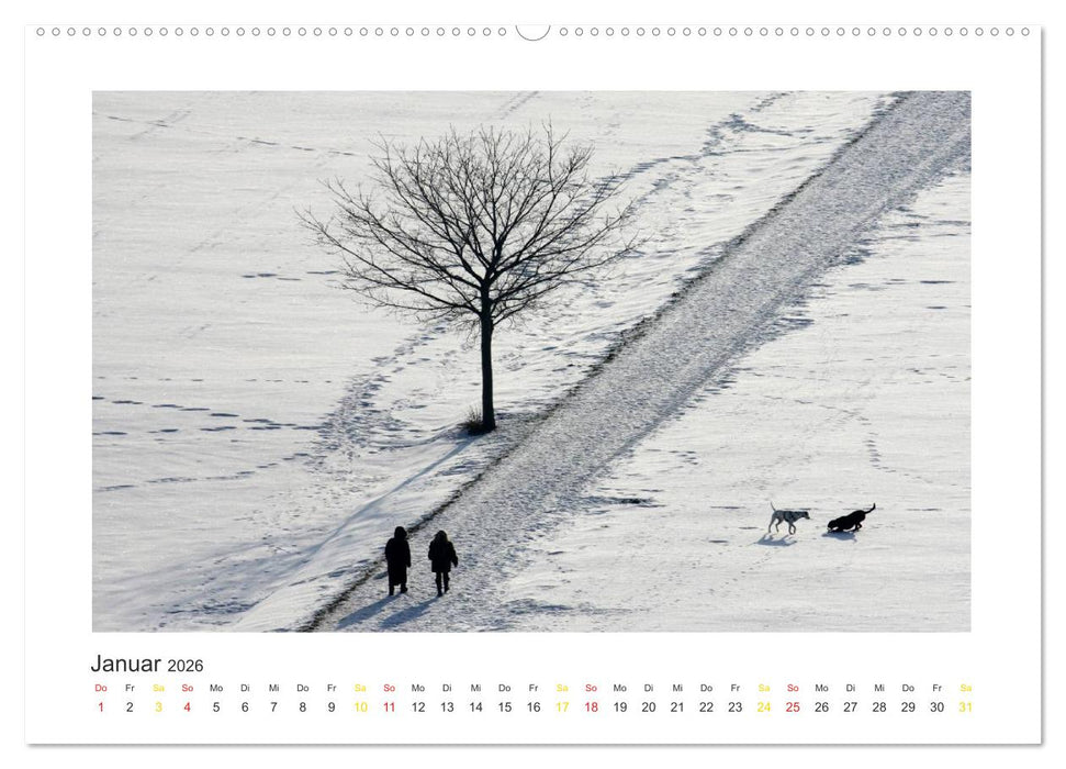 Weserbergland Impressionen (CALVENDO Wandkalender 2026)