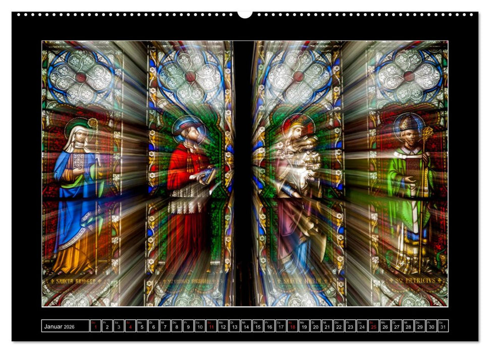 IRLAND - Fenster des Glaubens (CALVENDO Wandkalender 2026)