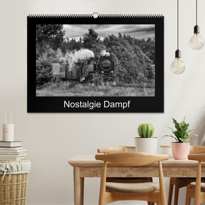 Nostalgie Dampf (CALVENDO Wandkalender 2026)