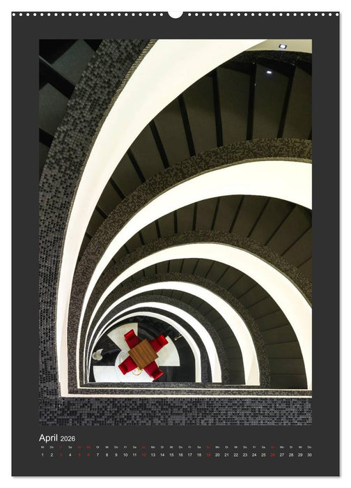 Plakative Architektur (CALVENDO Premium Wandkalender 2026)