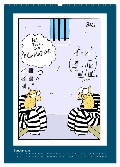 Na Toll! Comics von Martin Zak (CALVENDO Wandkalender 2026)