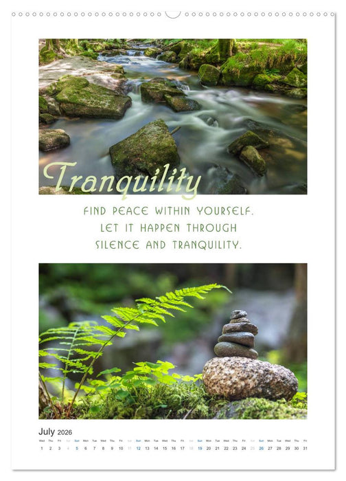 Inspiration for your Journey (CALVENDO Premium-Calendar 2026)