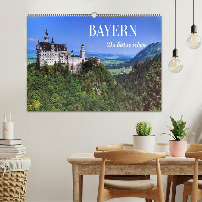 BAYERN, Du bist so schön (CALVENDO Wandkalender 2026)