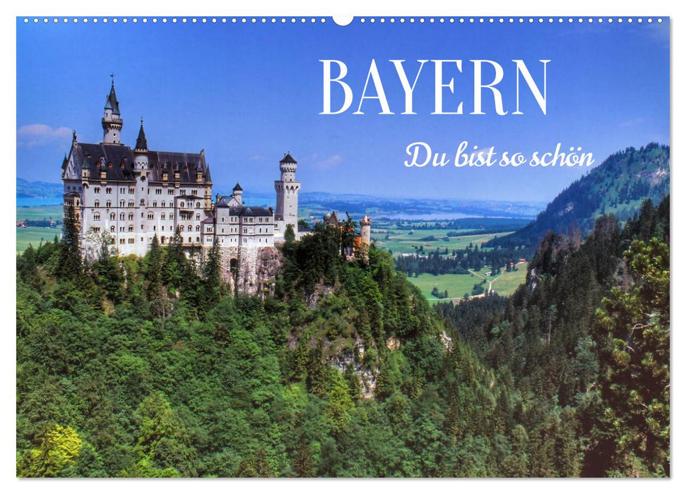 BAYERN, Du bist so schön (CALVENDO Wandkalender 2026)