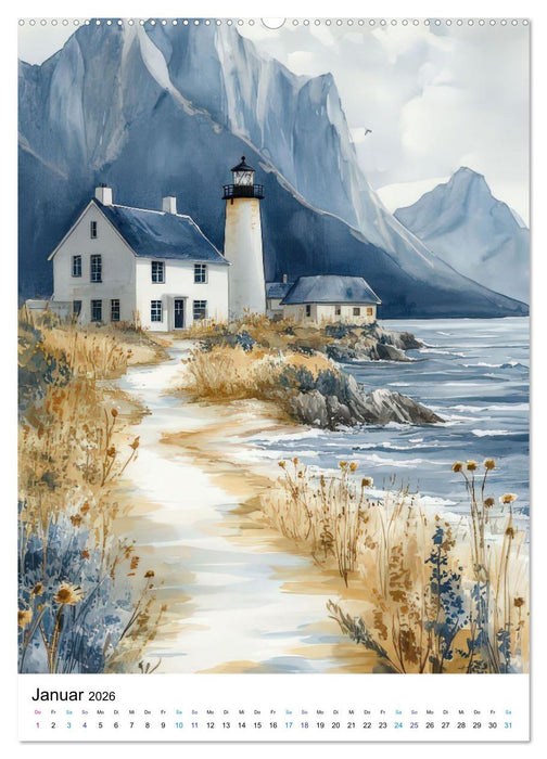 Lichter der See (CALVENDO Wandkalender 2026)